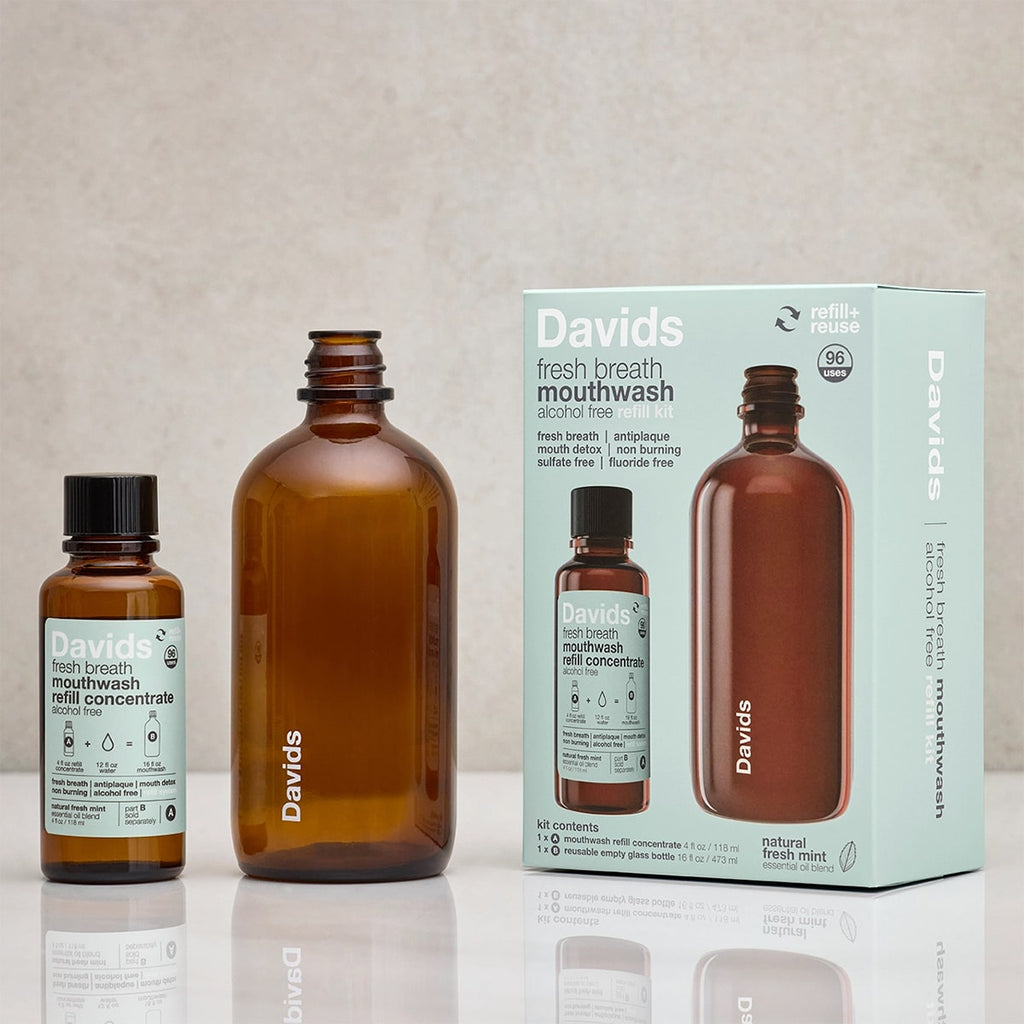 Hydroxi Fresh Breath Mouthwash Kit - Natural Fresh Mint