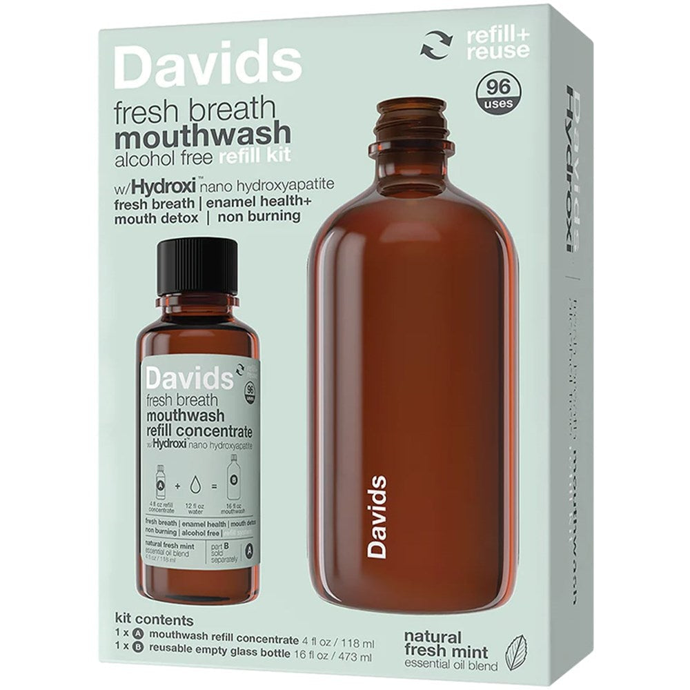 Hydroxi Fresh Breath Mouthwash Kit - Natural Fresh Mint