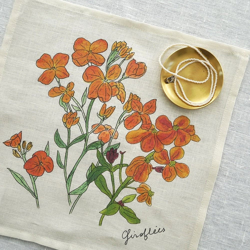 Hanky Isabelle B. No. 11 Cheiranthus