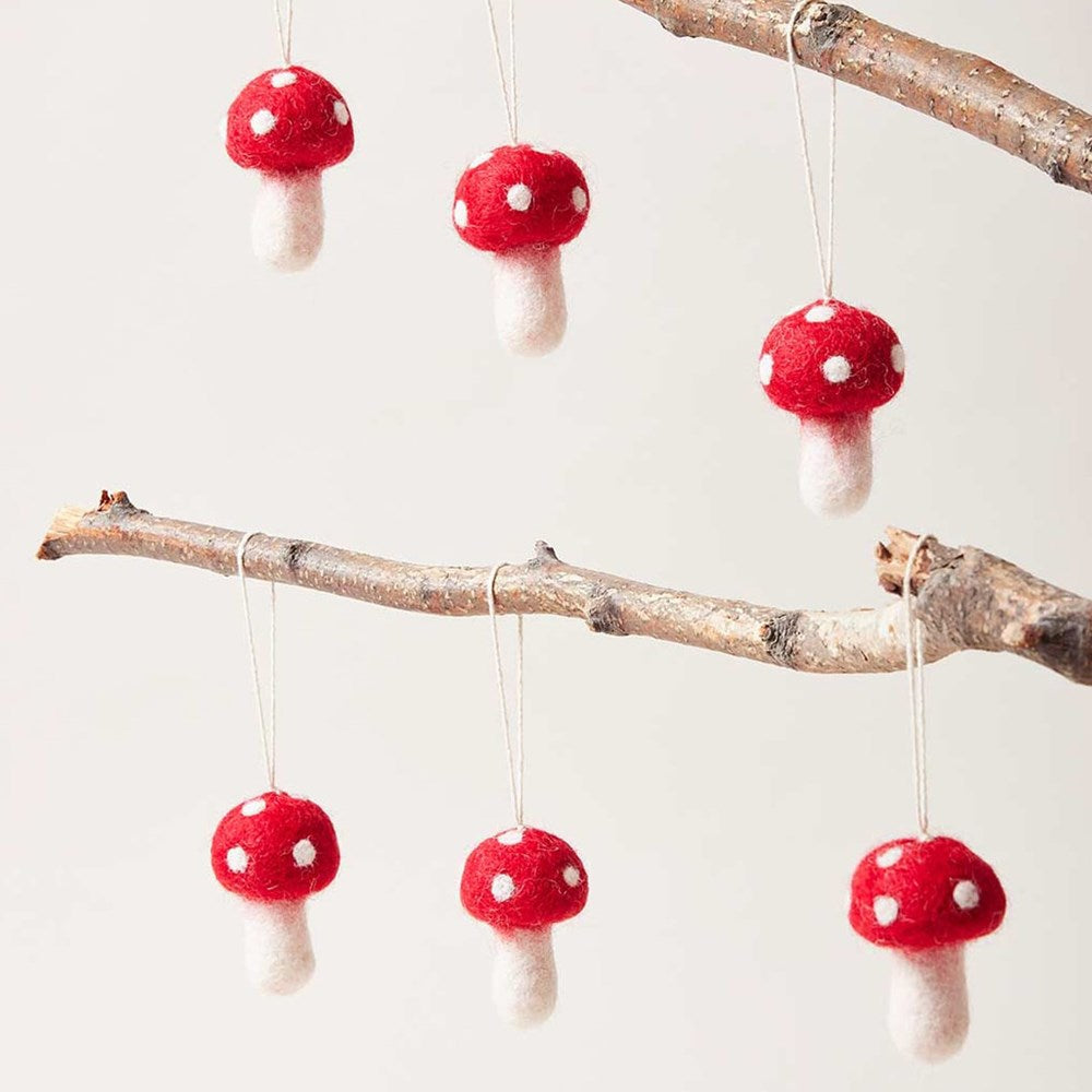 Nordic Felted Mushroom
