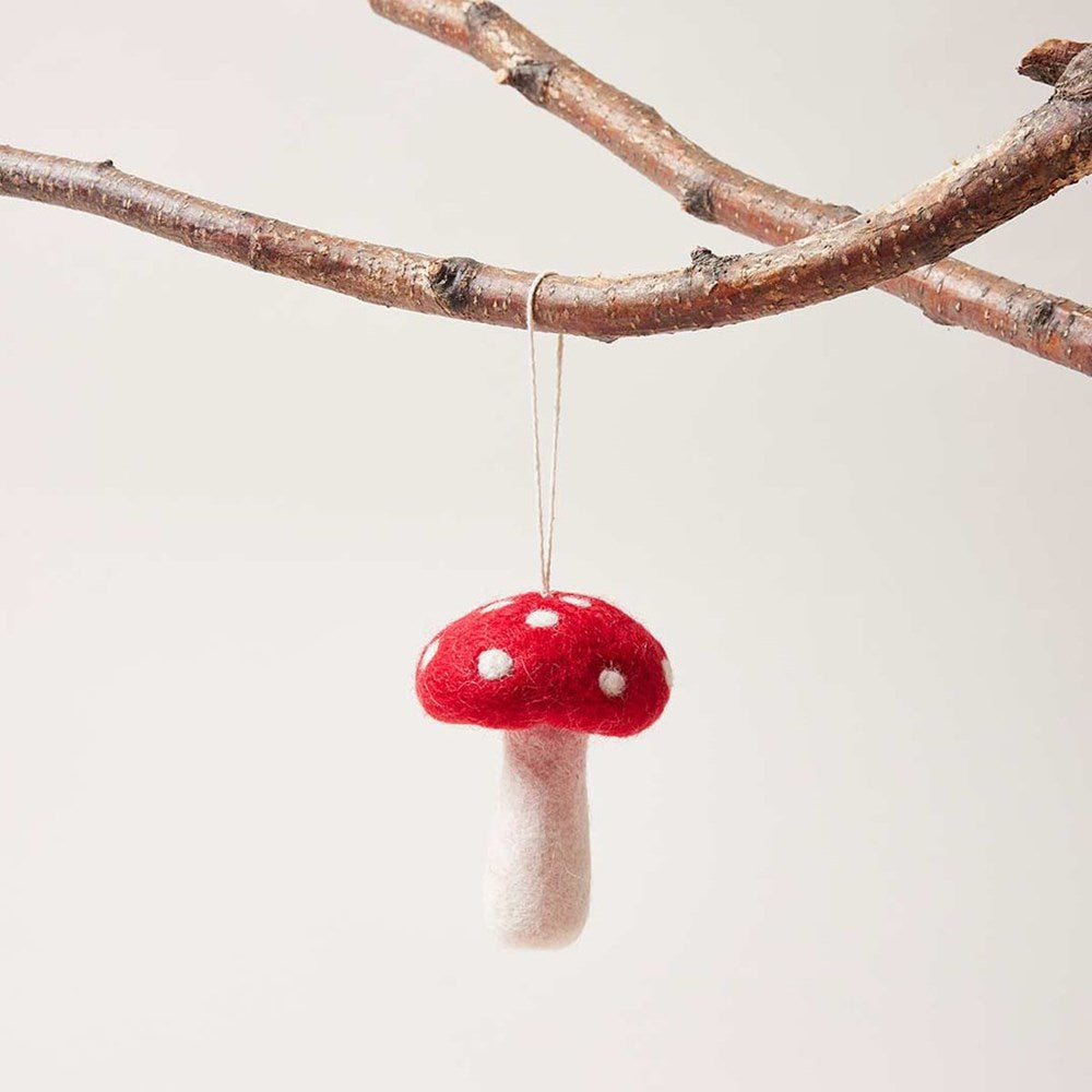 Nordic Felted Mushroom